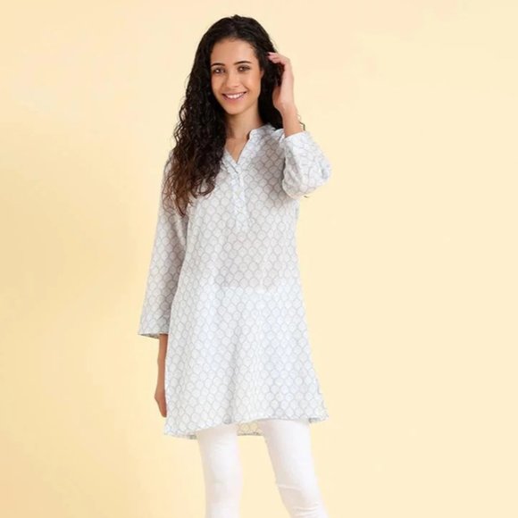 Yuri Cotton Tunic - Picture 1 of 6